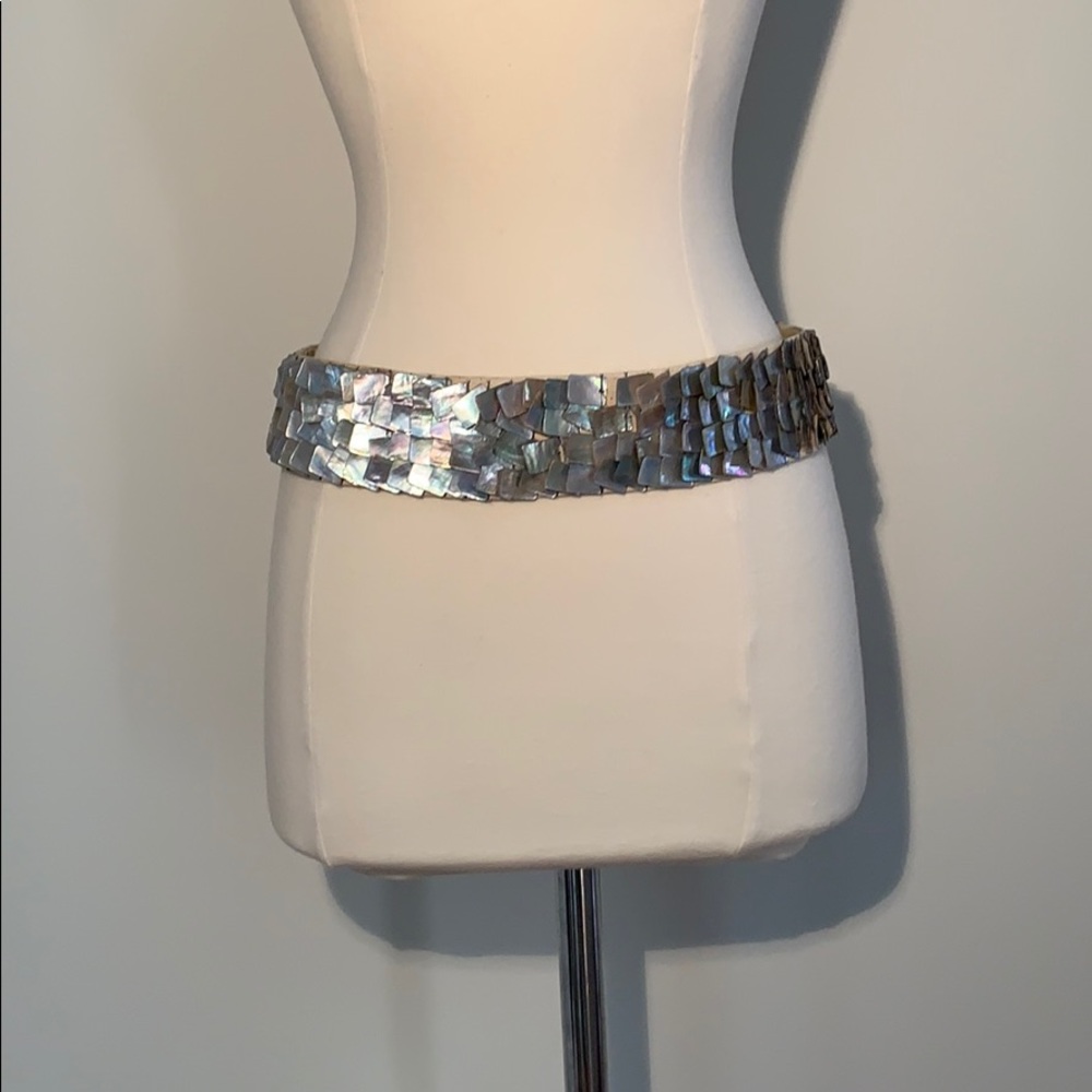 Mother of Pearl or Abalone Runway Belt